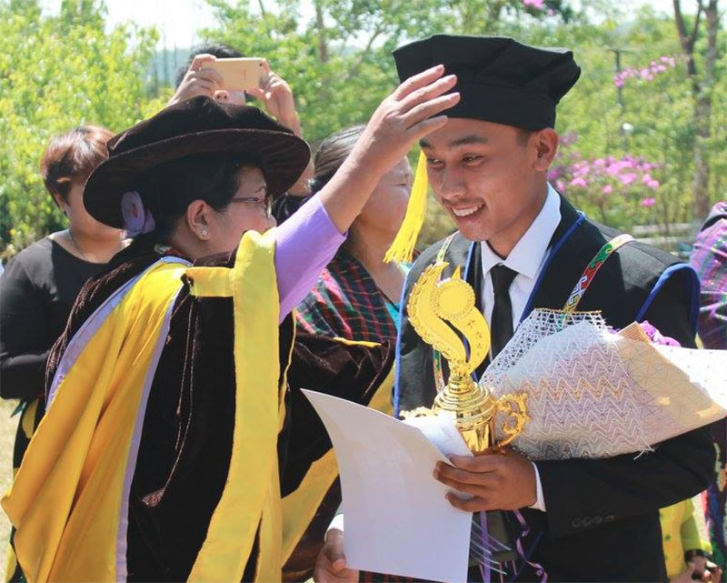 Graduation in Burma