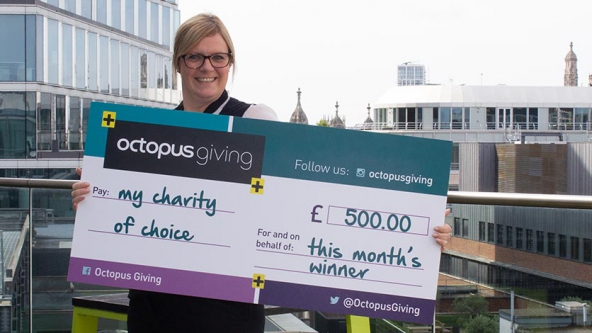 Meet Octopus Giving’s Volunteer of the Month for August: Sally Glancy